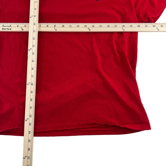 Polo Ralph Lauren Men's size medium Short Sleeve Crew Neck T shirt Red - Picture 4 of 5